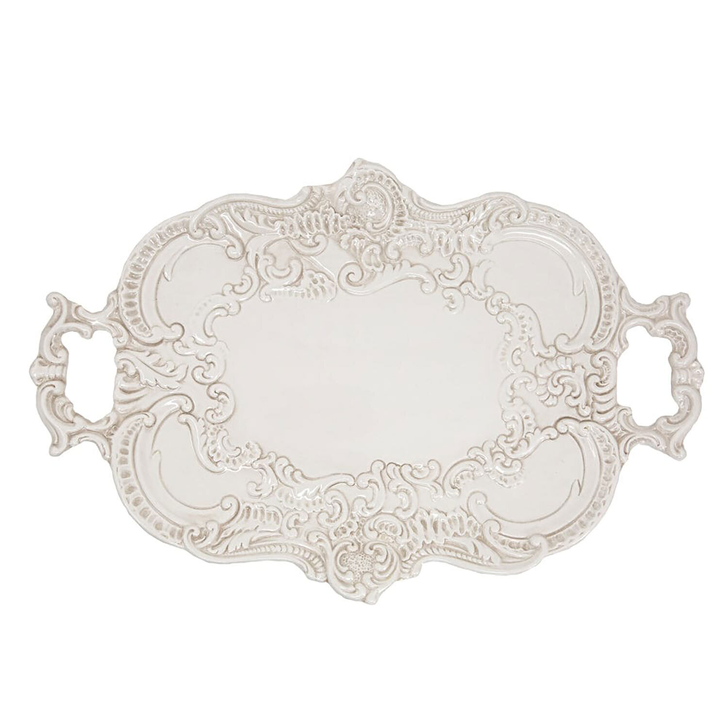 Arte Italica Baroque Tray Cream FIN2685