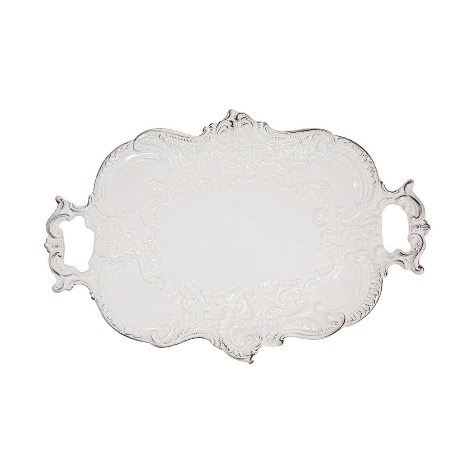Arte Italica Baroque Tray White FIN2685AW