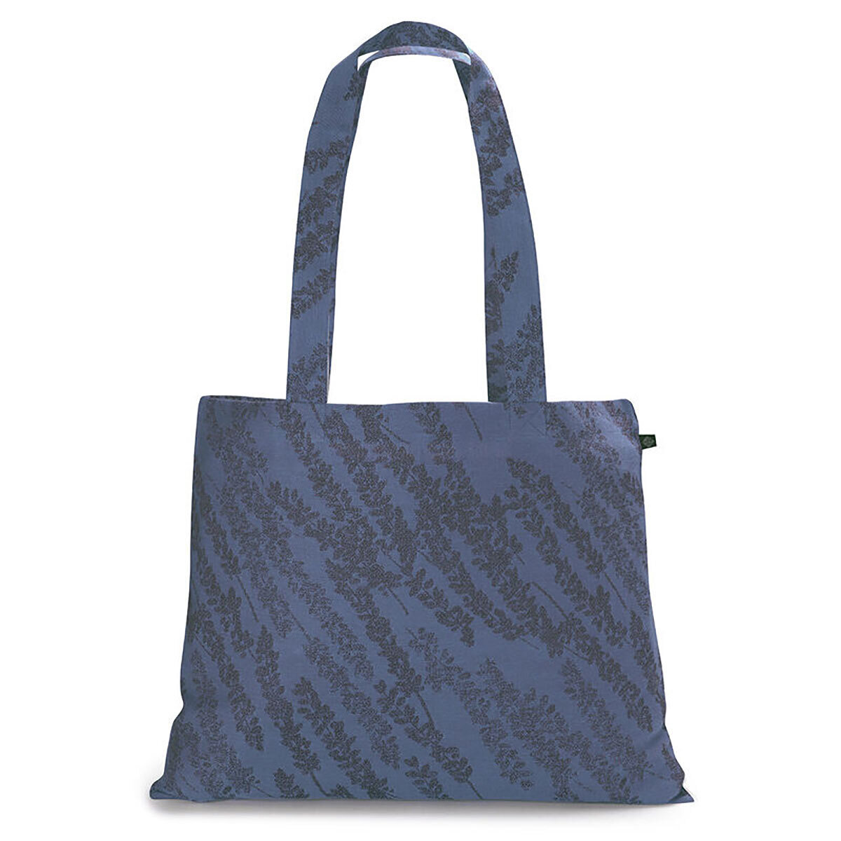 Le Jacquard Francais Shopper Bag Origin Nature Blue 100% Cotton 14 x 19 Inch 28246