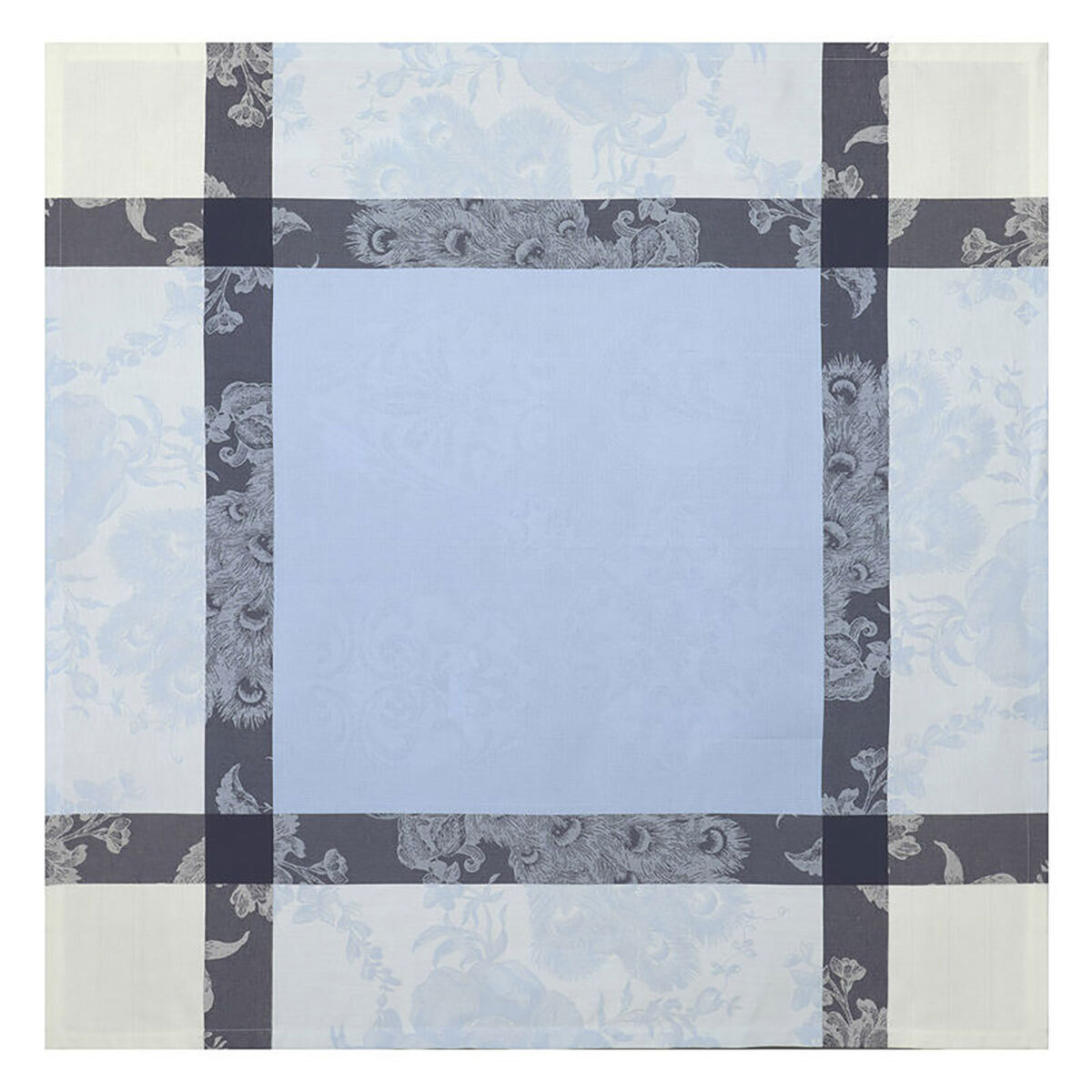 Le Jacquard Francais Tablecloth A La Francaise Blue 100% Cotton 69 x 149 Inch 28169, MPN: 28169, 36…