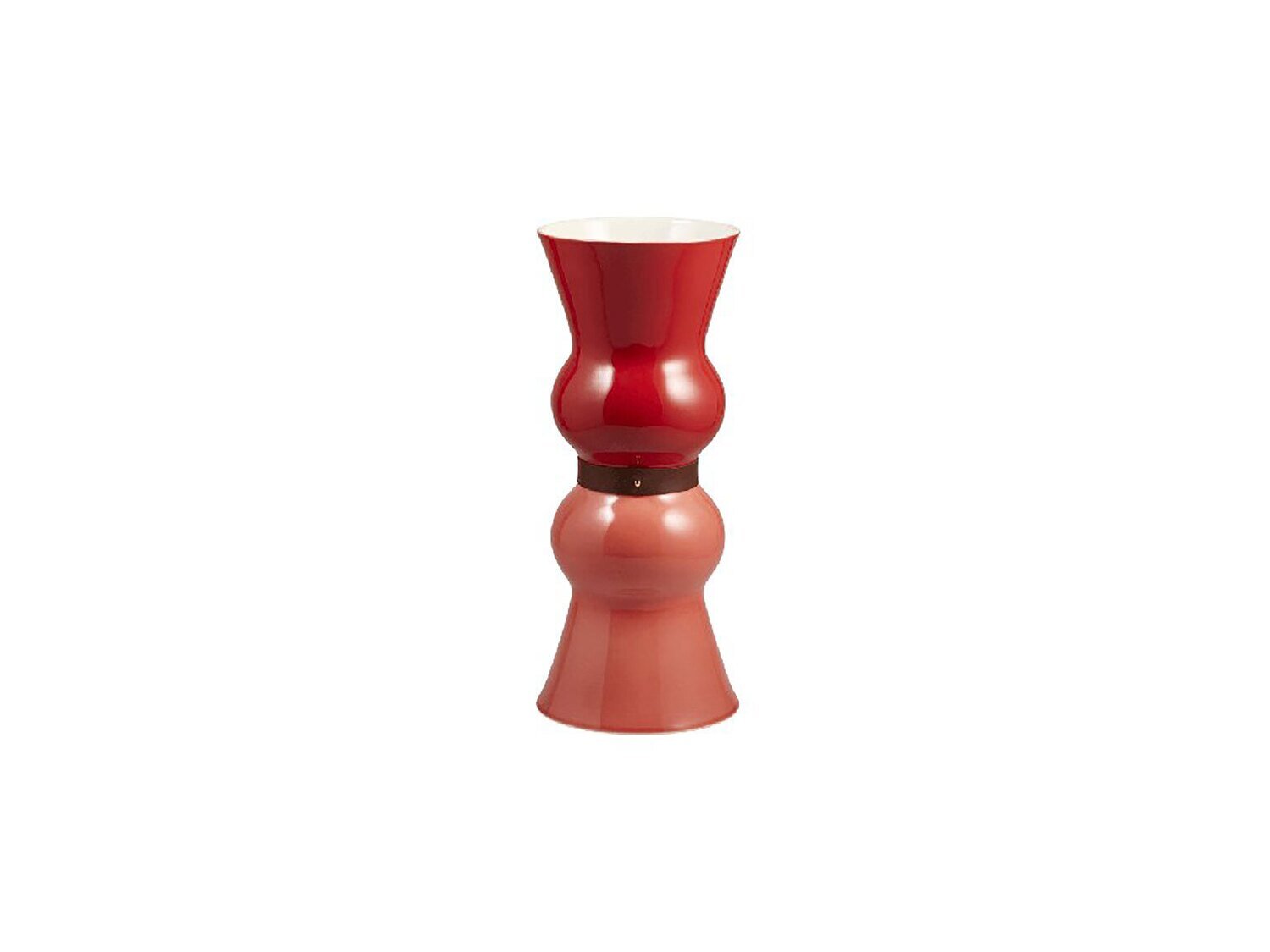 Gien Siam Vase Small Ruby Coral 1032CVSM00