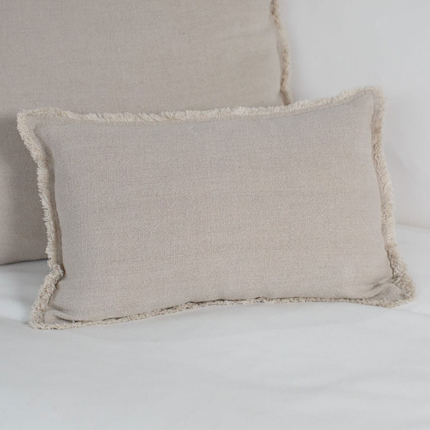 Crown Provence Linen Dcor Pillow Fringe DP893