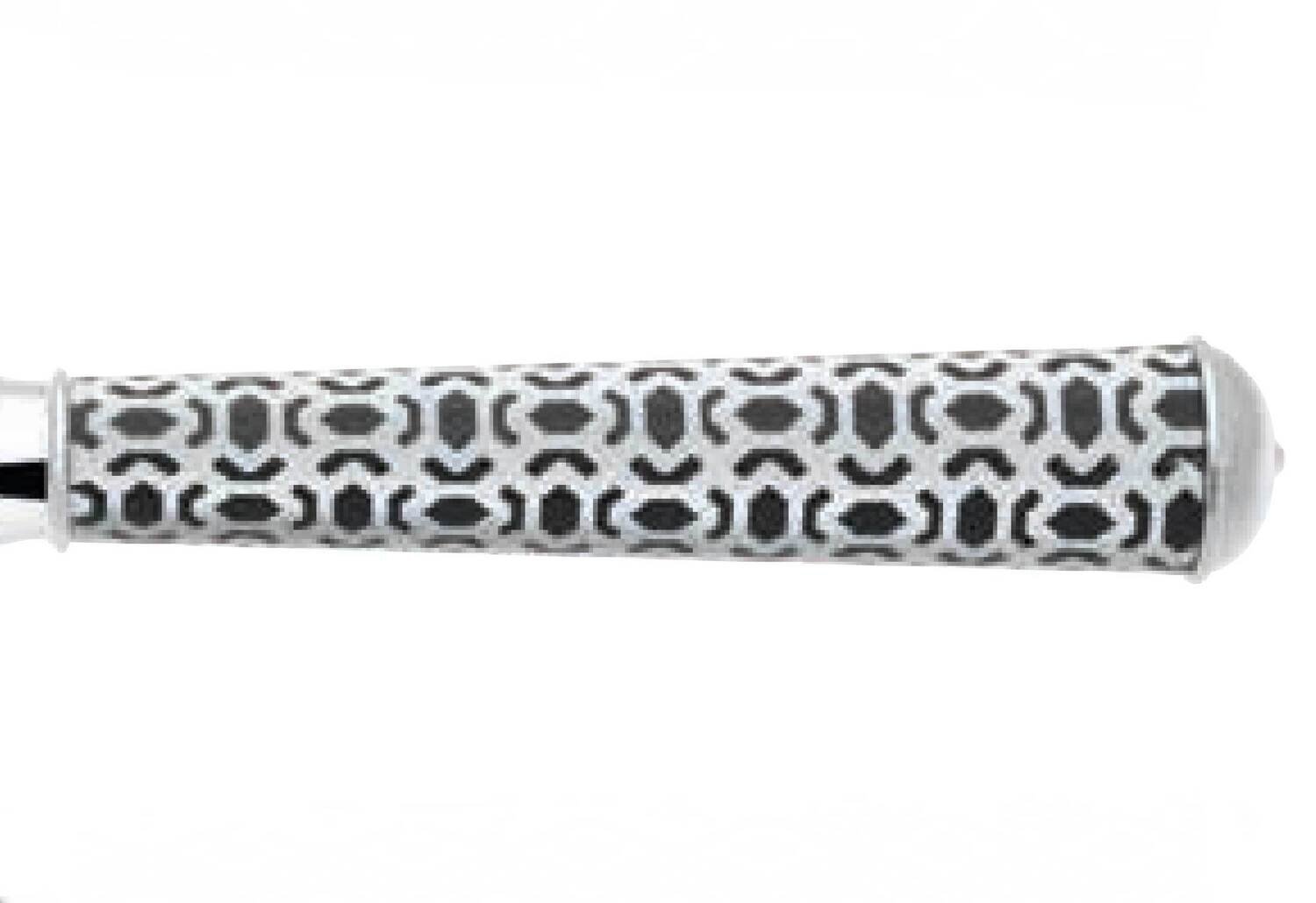 Ercuis Mosaique Black Fish Knife 8.375 Inch Silver Plated F600531-08