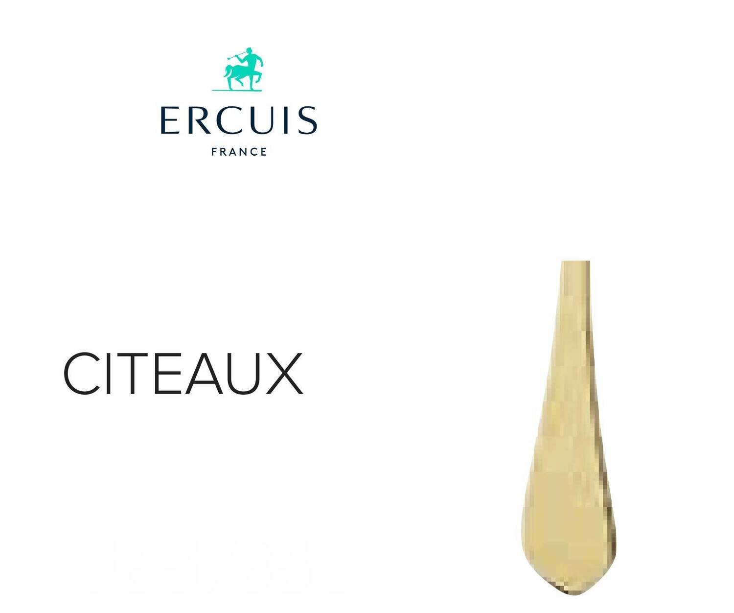 Ercuis Citeaux Oyster Fork Gold Plated F657350-22