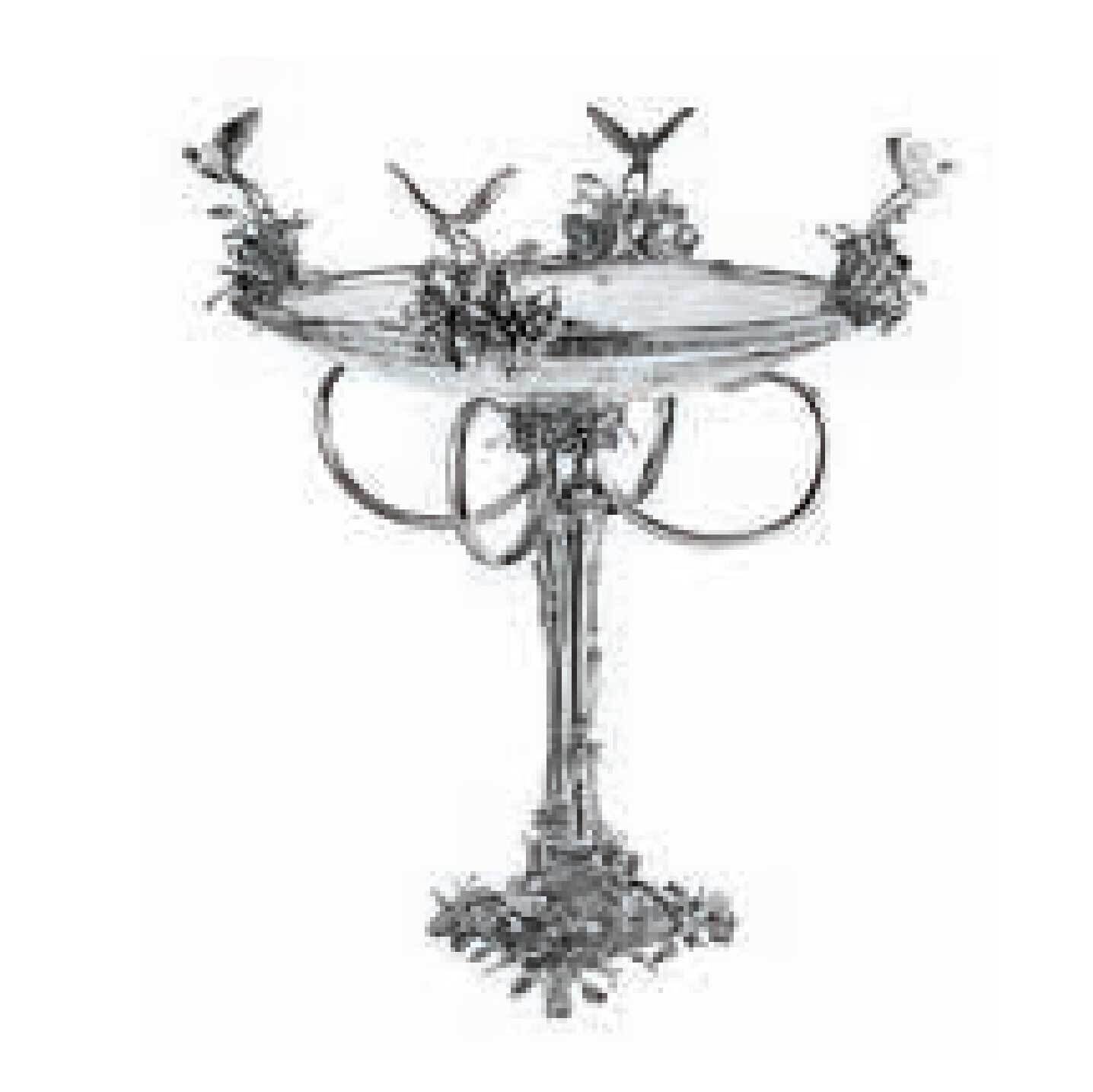 Ercuis Escale Enchantee Centerpiece 27.5 Inch Silver Plated F507001-00, MPN: F507001-00, 3660656877…