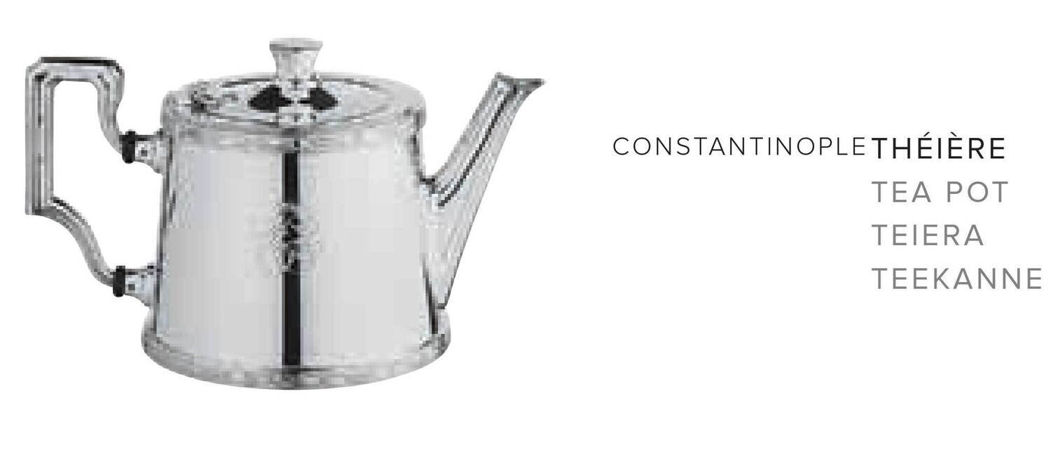 Ercuis Constantinople Tea Pot 4.75 Inch Silver Plated F504055-07, MPN: F504055-07, 790955153196