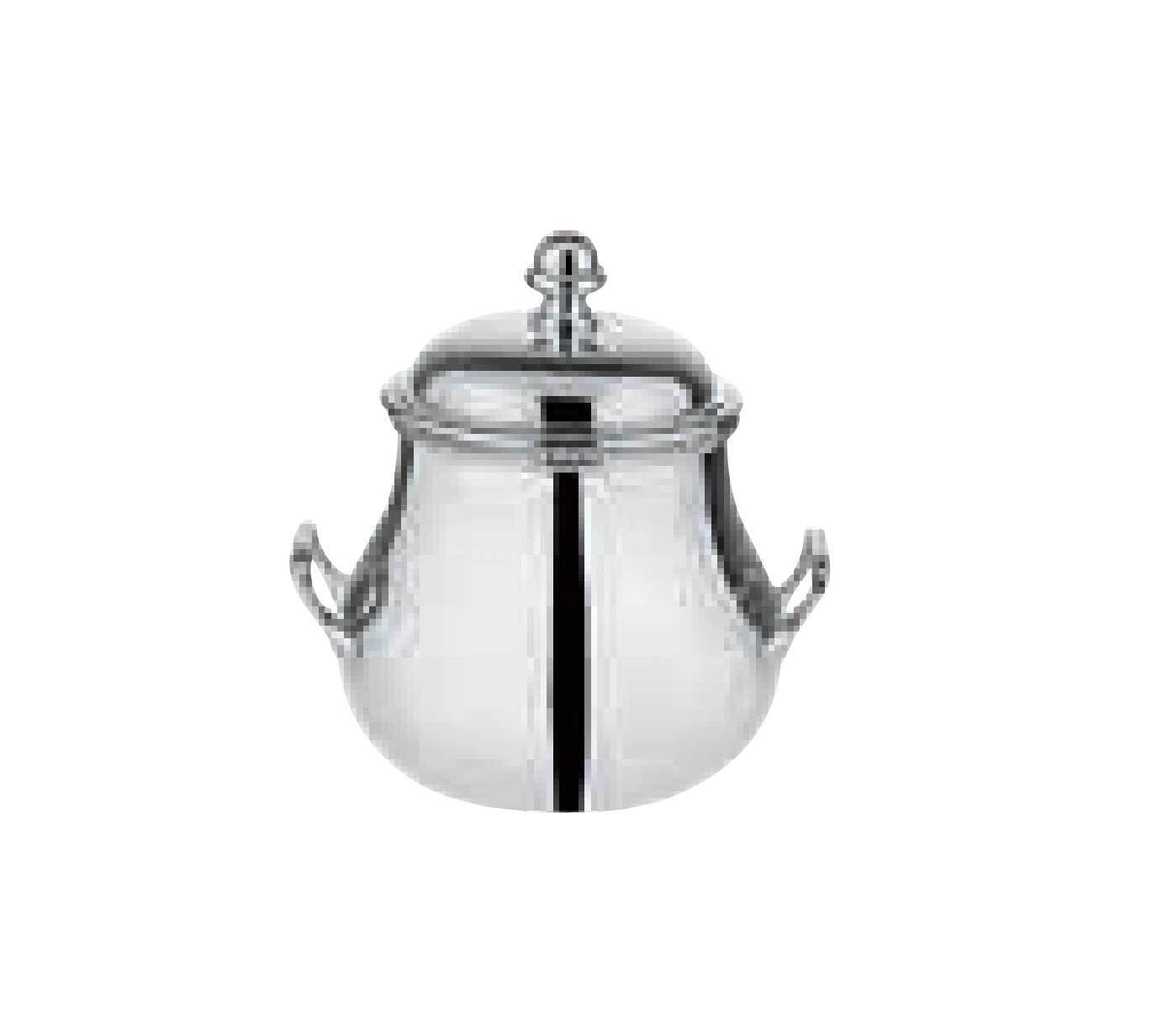 Ercuis Perles Sugar Bowl 4.75 Inch Silver Plated F51P070-04, MPN: F51P070-04, 790955112018