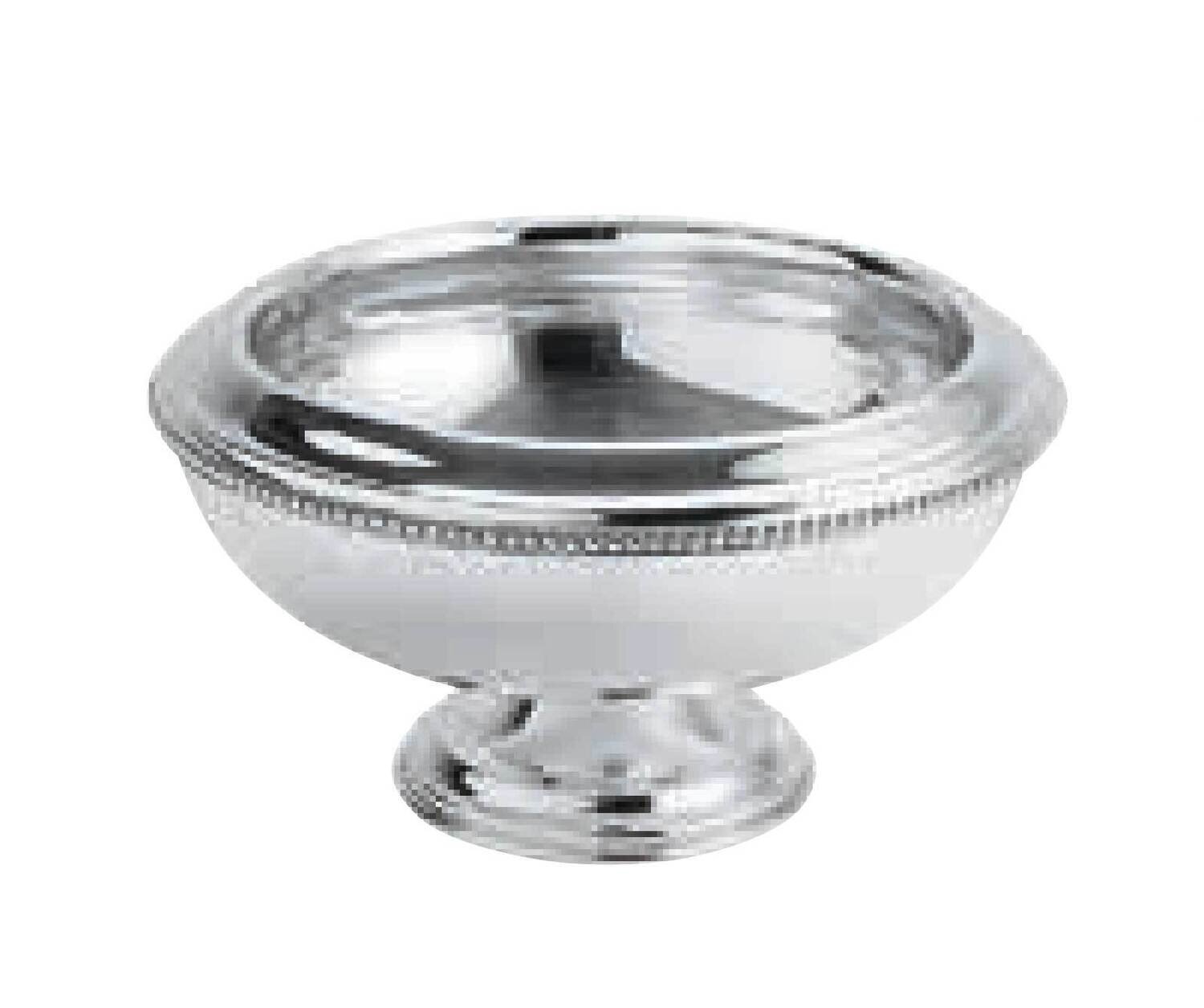 Ercuis Jonc Iced Fruit Bowl 6.75 Inch Silver Plated F51J279-22, MPN: F51J279-22, 8014808358548