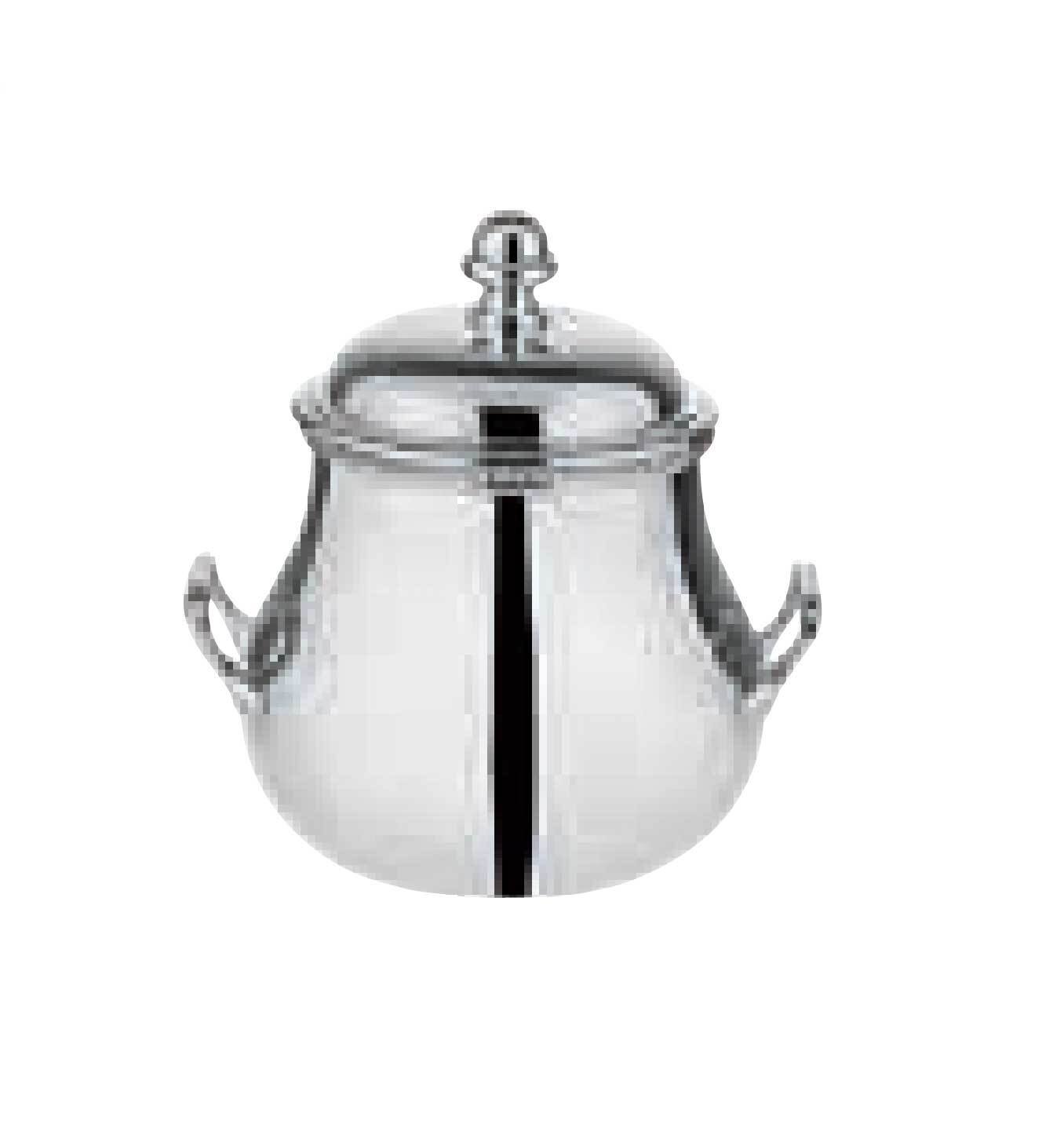 Ercuis Jonc Sugar Bowl 4.75 Inch Silver Plated F51J070-04, MPN: F51J070-04, 8014808359422