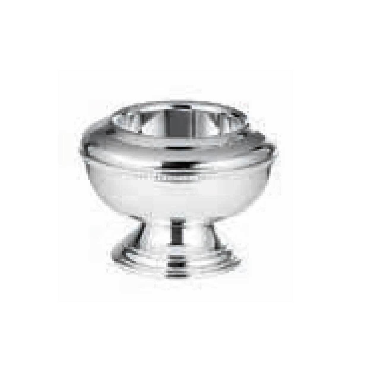 Ercuis Lauriers Supreme Caviar Prawns Cup 3.875 Inch Silver Plated F51L271-07