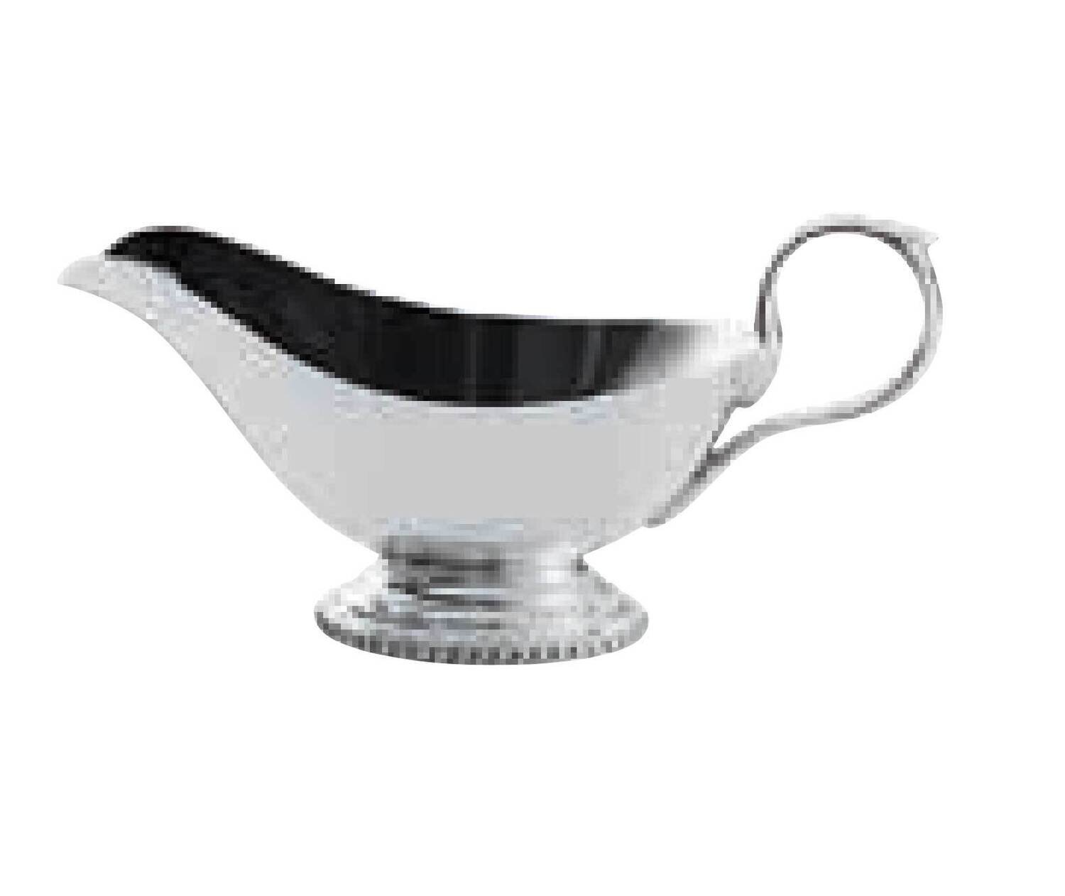 Ercuis Godrons Sauce Boat 4.5 Inch Silver Plated F51G218-04, MPN: F51G218-04, 3660656833062