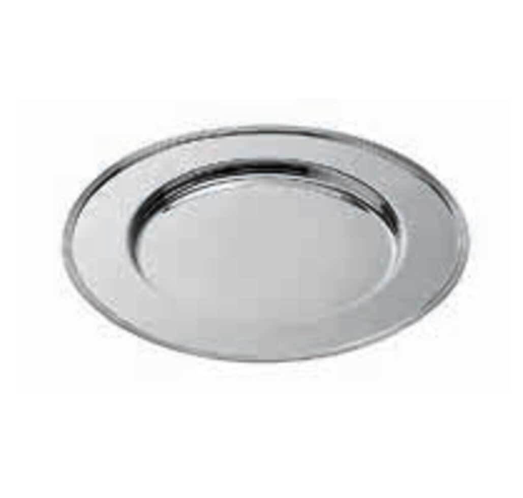 Ercuis Rencontre Show Plate 12.25 Inch Silver Plated F522474-31, MPN: F522474-31, 3660656872047