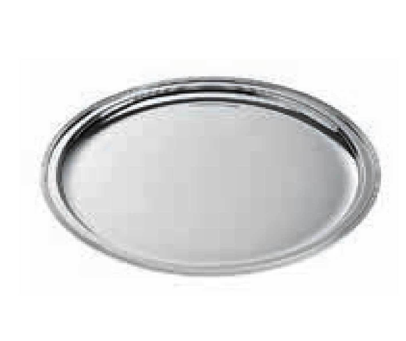 Ercuis Rencontre Round Tray 16.125 Inch Silver Plated F522460-41, MPN: F522460-41, 3660656872078
