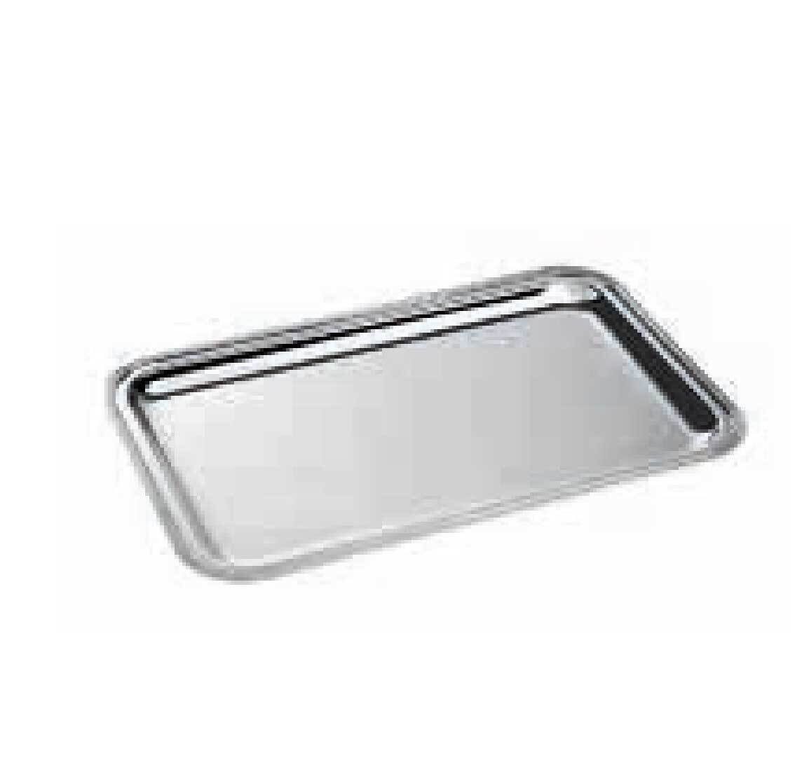 Ercuis Rencontre Rectangular Serving Tray 11.375 x 8.25 Inch Silver Plated F522451-30