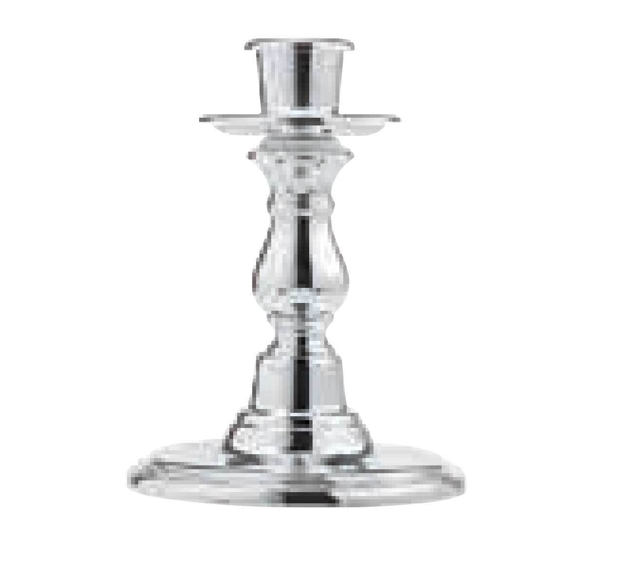 Ercuis Rencontre Candlestick 5.875 Inch Silver Plated F522500-00