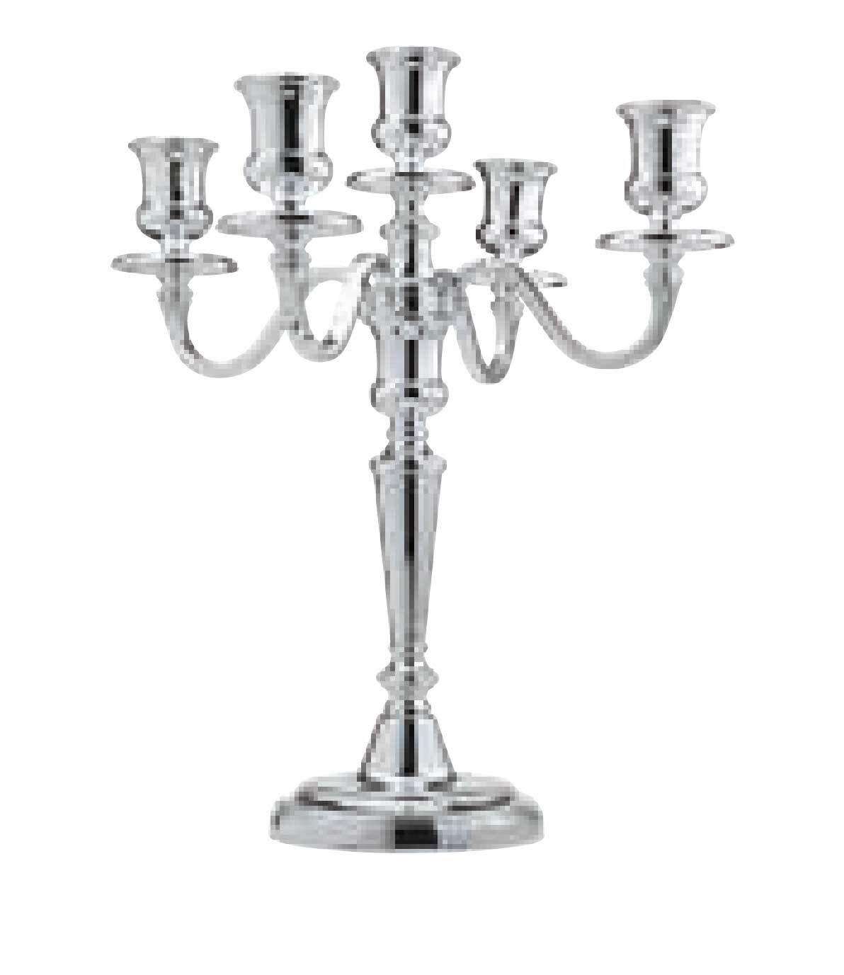 Ercuis Rencontre Candelabra 5 Lights 12.625 Inch Silver Plated F522503-06, MPN: F522503-06, 7909551…