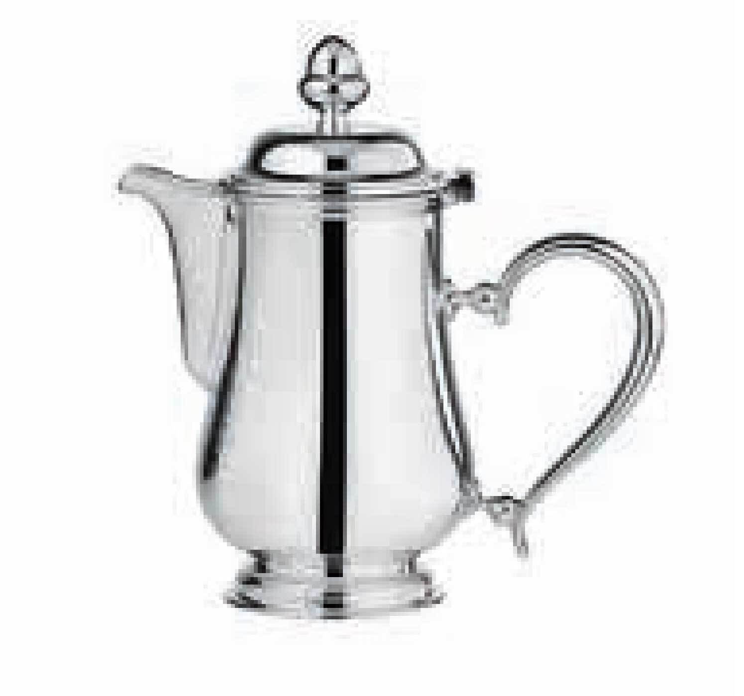 Ercuis Rencontre Coffee Pot 7.875 Inch Silver Plated F522050-06, MPN: F522050-06, 3660656871507