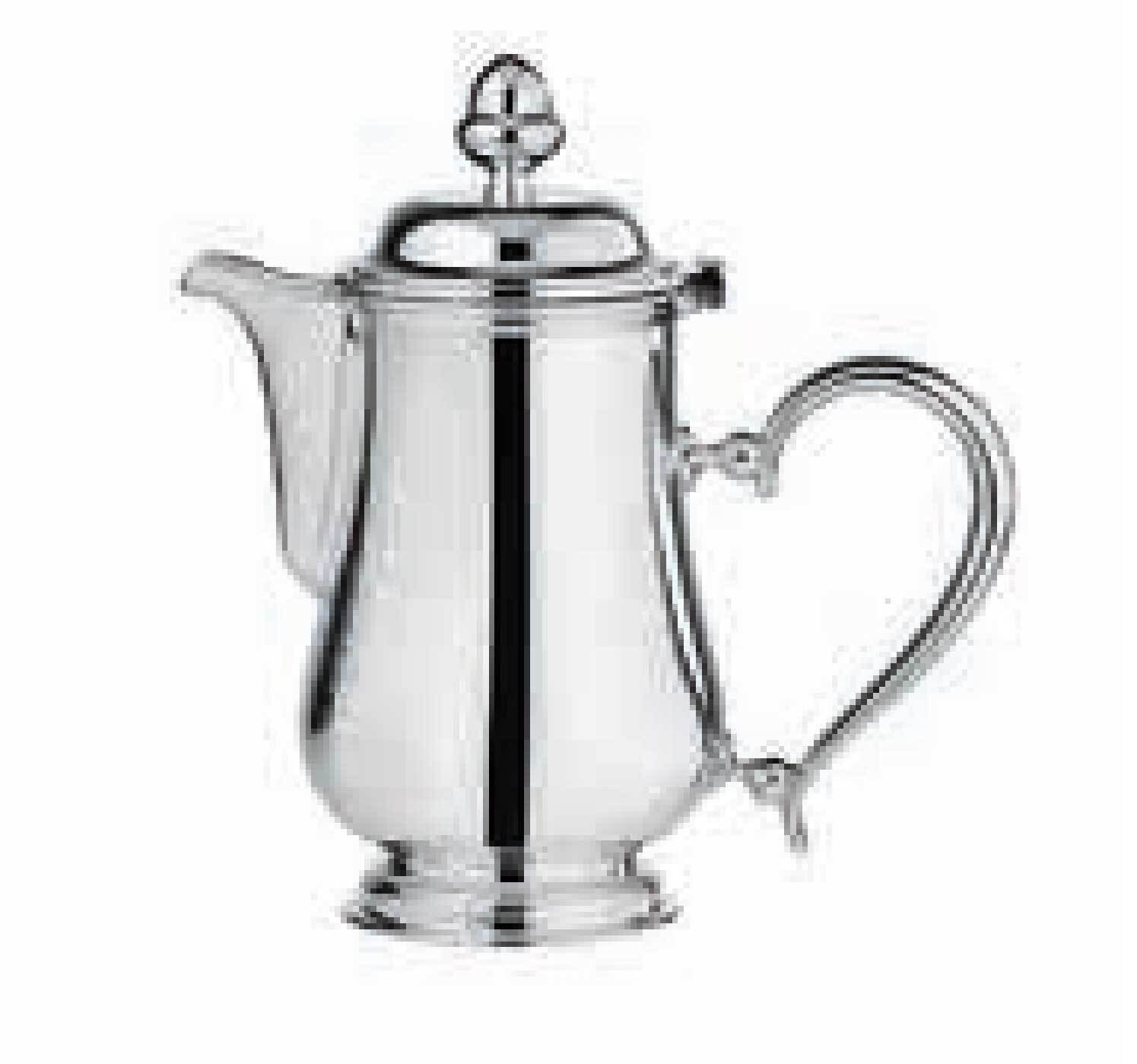 Ercuis Rencontre Coffee Pot 9 Inch Silver Plated F522050-09