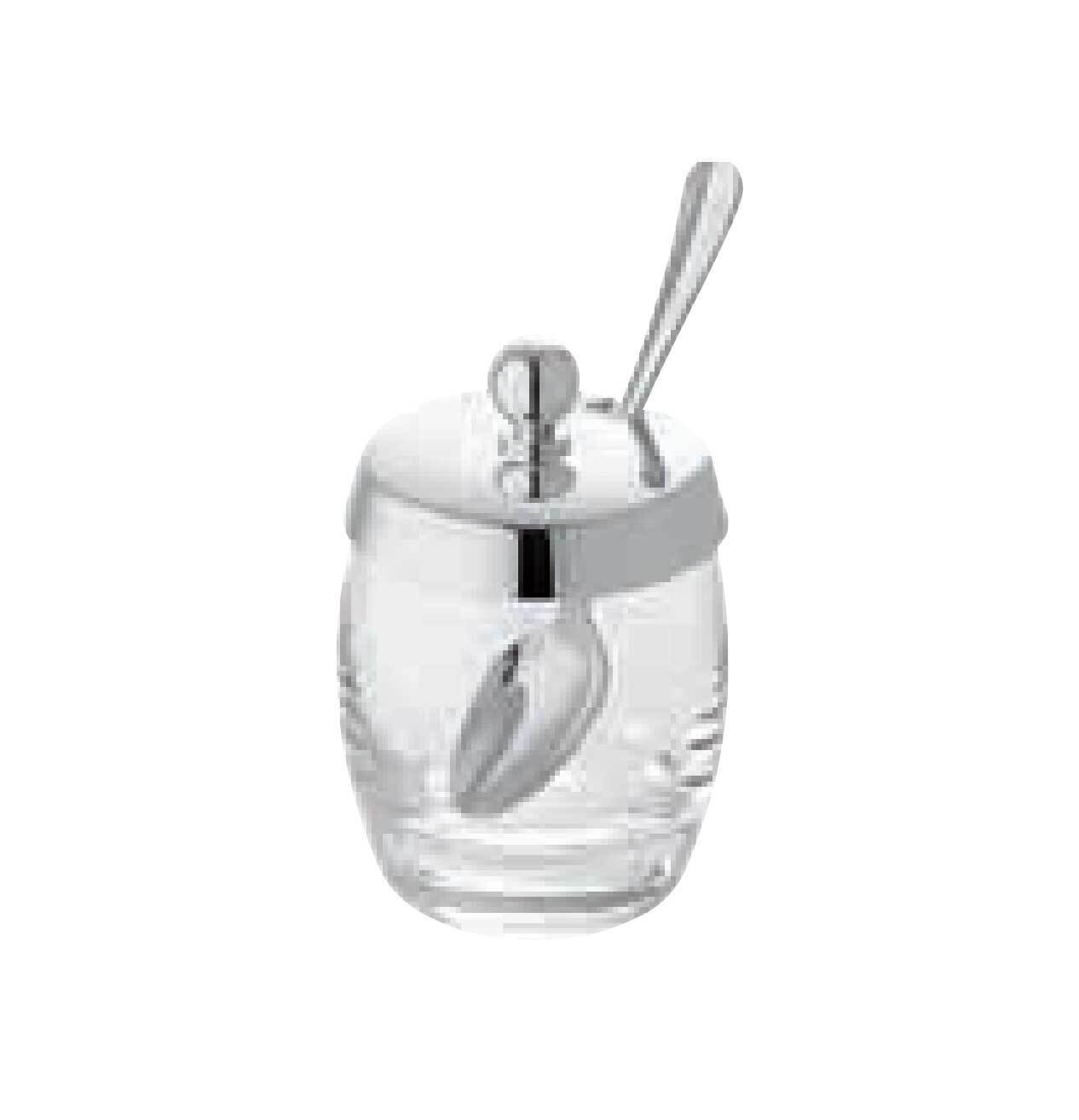 Ercuis Regards Mustard Pot With Spoon 3.75 Inch Silver Plated F521216-01, MPN: F521216-01, 79095504…