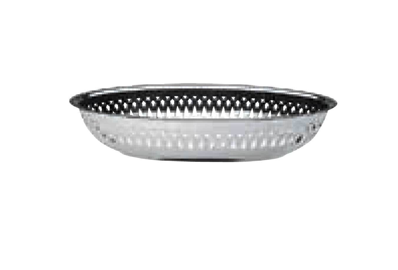 Ercuis Regards Oval Bread Or Fruit Basket 2 Inch Silver Plated F521261-23