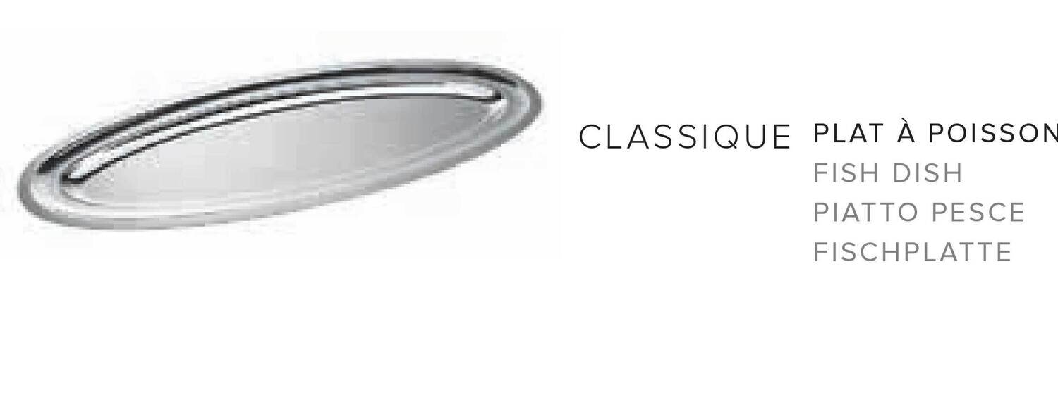 Ercuis Classique Fish Dish 25.625 x 10.625 Inch Stainless Steel F430475-65, MPN: F430475-65, 366065…