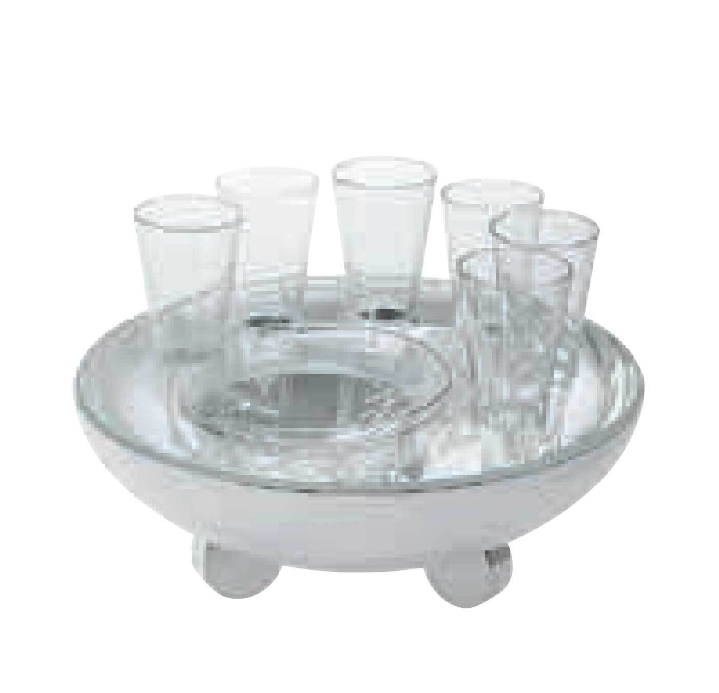 Ercuis Galet Caviar Vodka Bowl 4.75 Inch Silver Plated F541180-06, MPN: F541180-06, 790955040717
