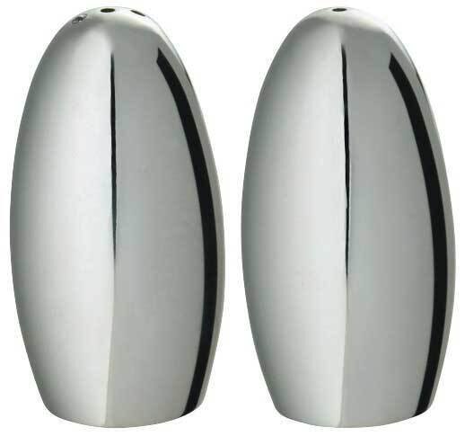 Ercuis Galet Salt And Pepper Shakers 2.125 Inch Silver Plated F541225-02, MPN: F541225-02, 79095504…