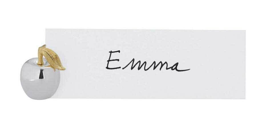 Ercuis Marque Places 6 Apple Name Holders 0.75 Inch Silver Plated F562247-01, MPN: F562247-01, 7909…