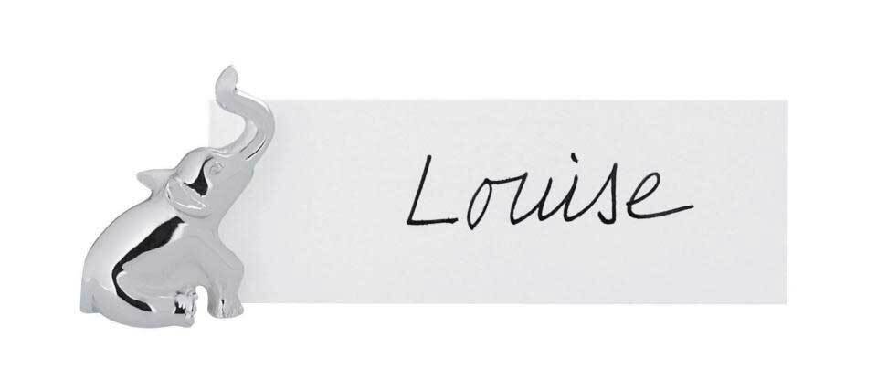 Ercuis Marque Places 6 Elephant Name Holders 1.125 Inch Silver Plated F562247-03, MPN: F562247-03, …