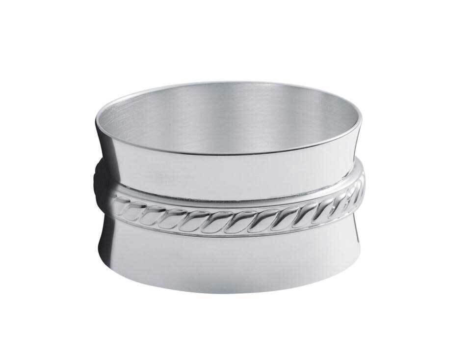 Ercuis Marine Napkin Ring 2 Inch Silver Plated F57M246-01