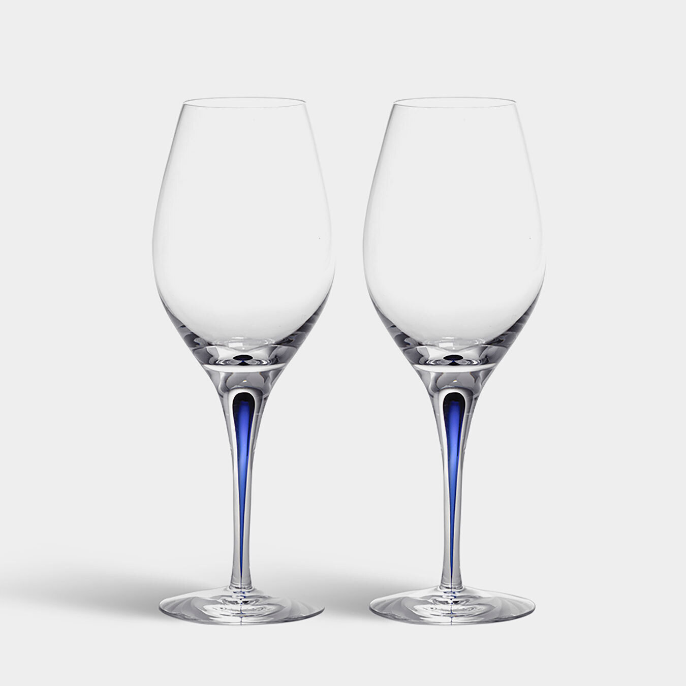 Orrefors Crystal Intermezzo Blue Wine 2-Pack 6257408