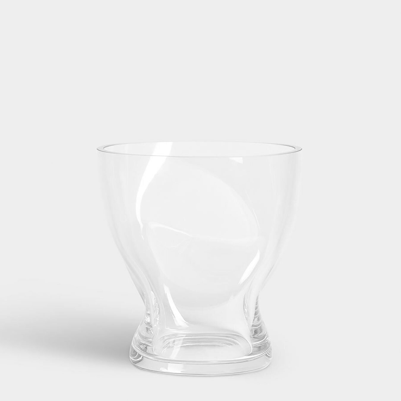 Orrefors Crystal Squeeze Vase Clear Tulip 6562030
