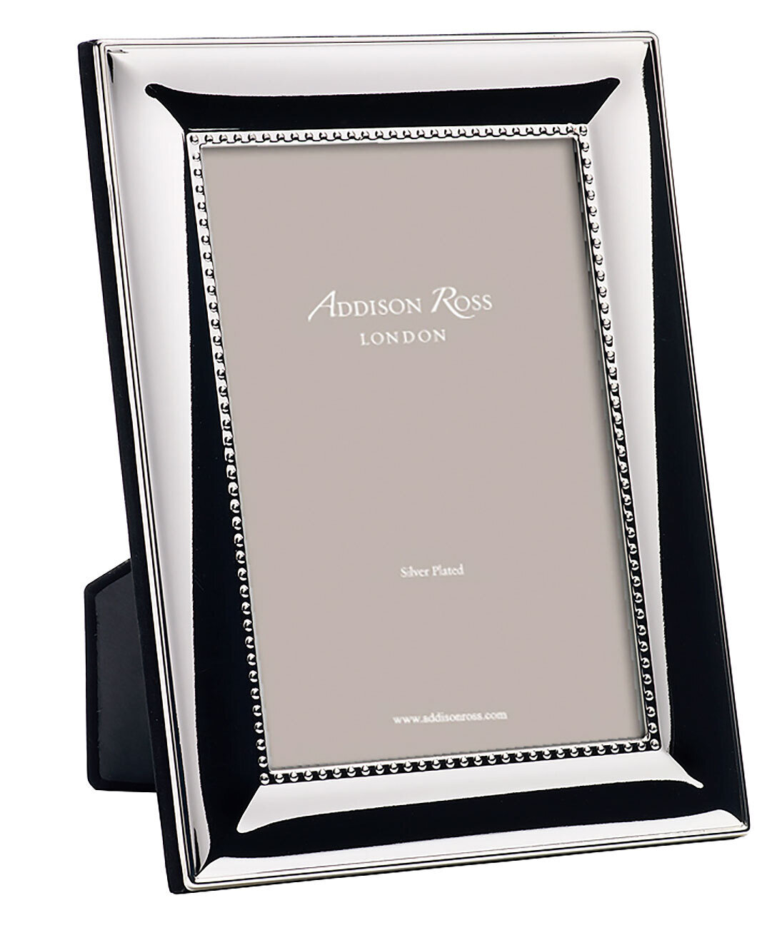 Addison Ross 4 x 6 Inch 3cm Shot Silver Picture Frame Silver Plate FR0550