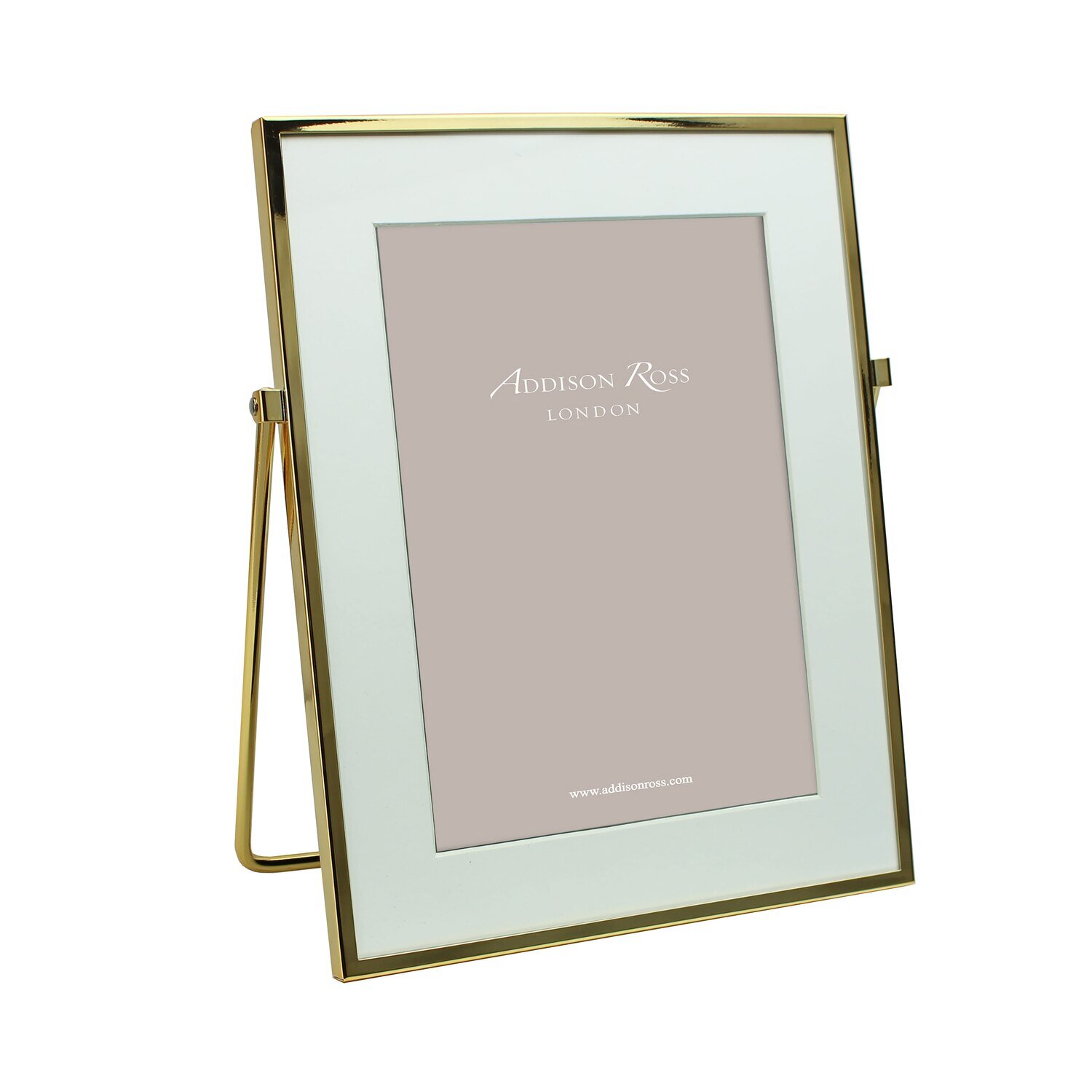 Addison Ross 8 x 10 Inch Gold with Easel Leg Picture Frame Gold FR3570