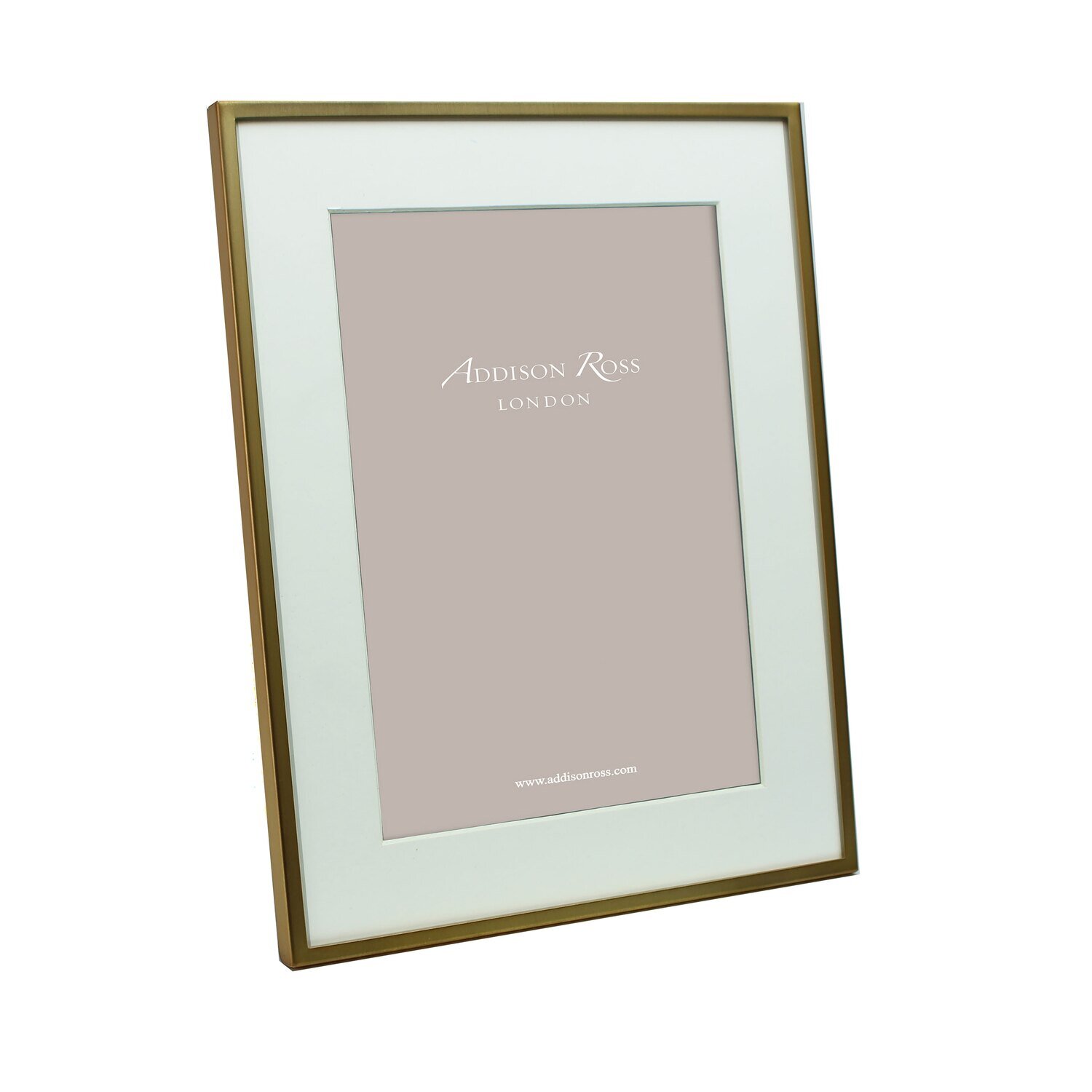 Addison Ross 8 x 10 Inch Matt Gold with Mount Picture Frame Gold FR3564, MPN: FR3564, UPC/EAN: 5024…