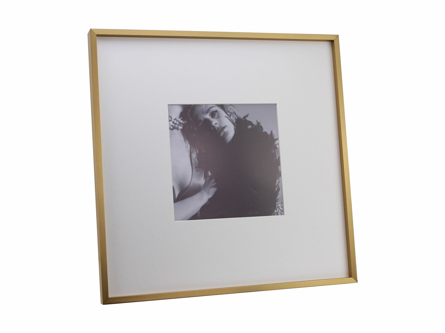 Addison Ross 8 x 8 Inch 1 App Brushed Gold Metal Picture Frame Aluminium FR7520, MPN: FR7520, UPC/E…