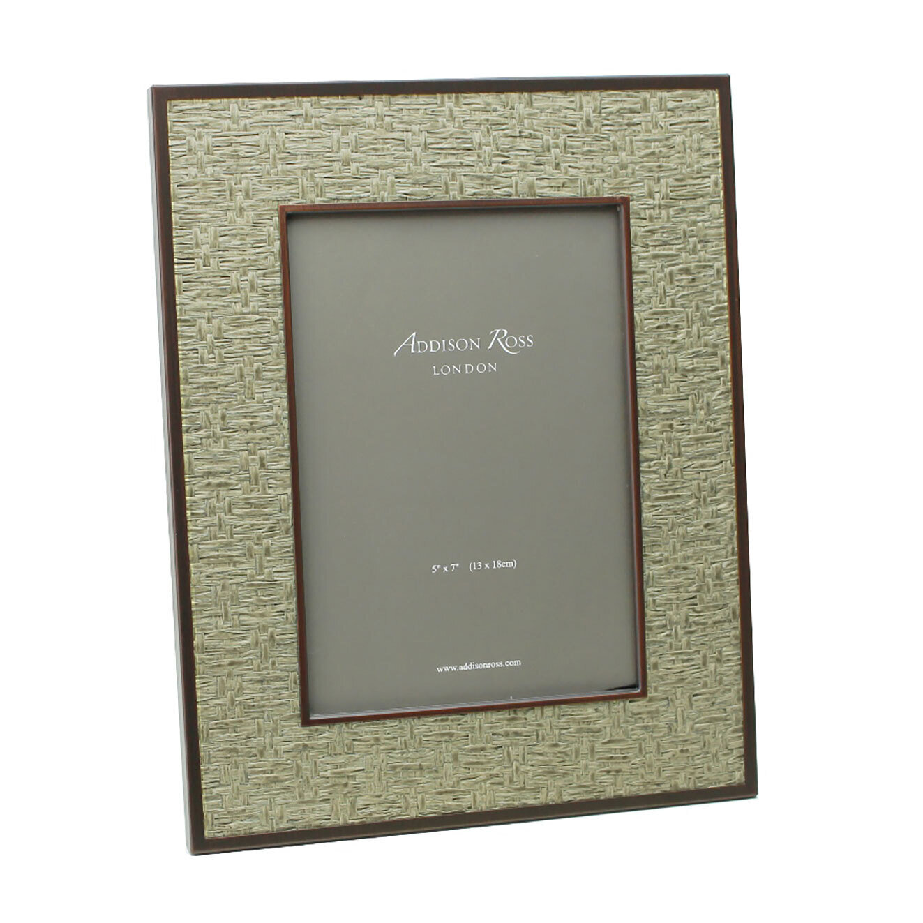 Addison Ross 5 x 7 Inch Moss Rattan Picture Frame Ratan FR9104, MPN: FR9104, UPC/EAN: 5024043197652