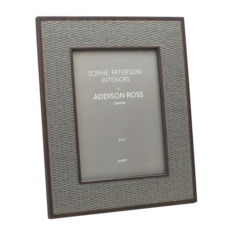 Addison Ross 5 x 7 Inch Storm Rattan Picture Frame Ratan FR9110, MPN: FR9110, UPC/EAN: 5024043197690