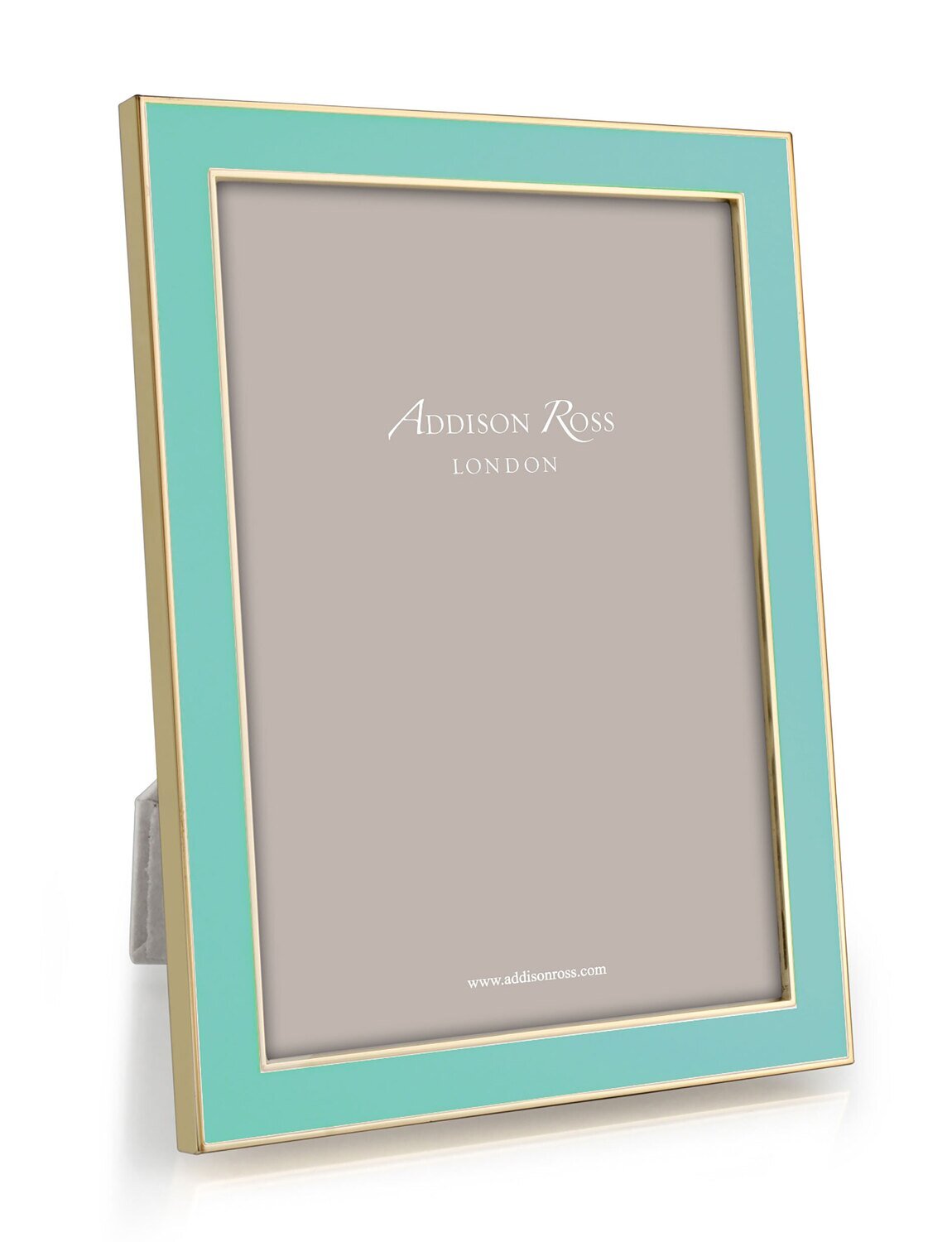 Addison Ross 8 x 10 Inch 15mm Pastel Blue & Gold Picture Frame e-Gold Plating FR1359