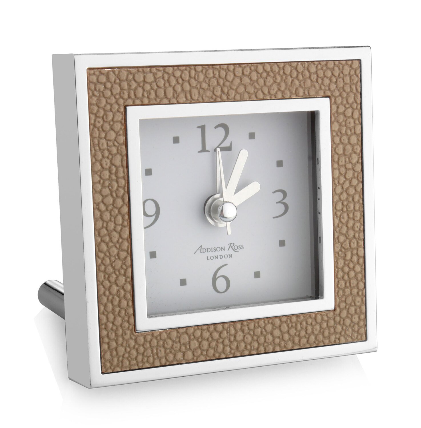 Addison Ross Shagreen Sand Alarm Clock Picture Frame Silver Plate FR1009, MPN: FR1009, UPC/EAN: 502…