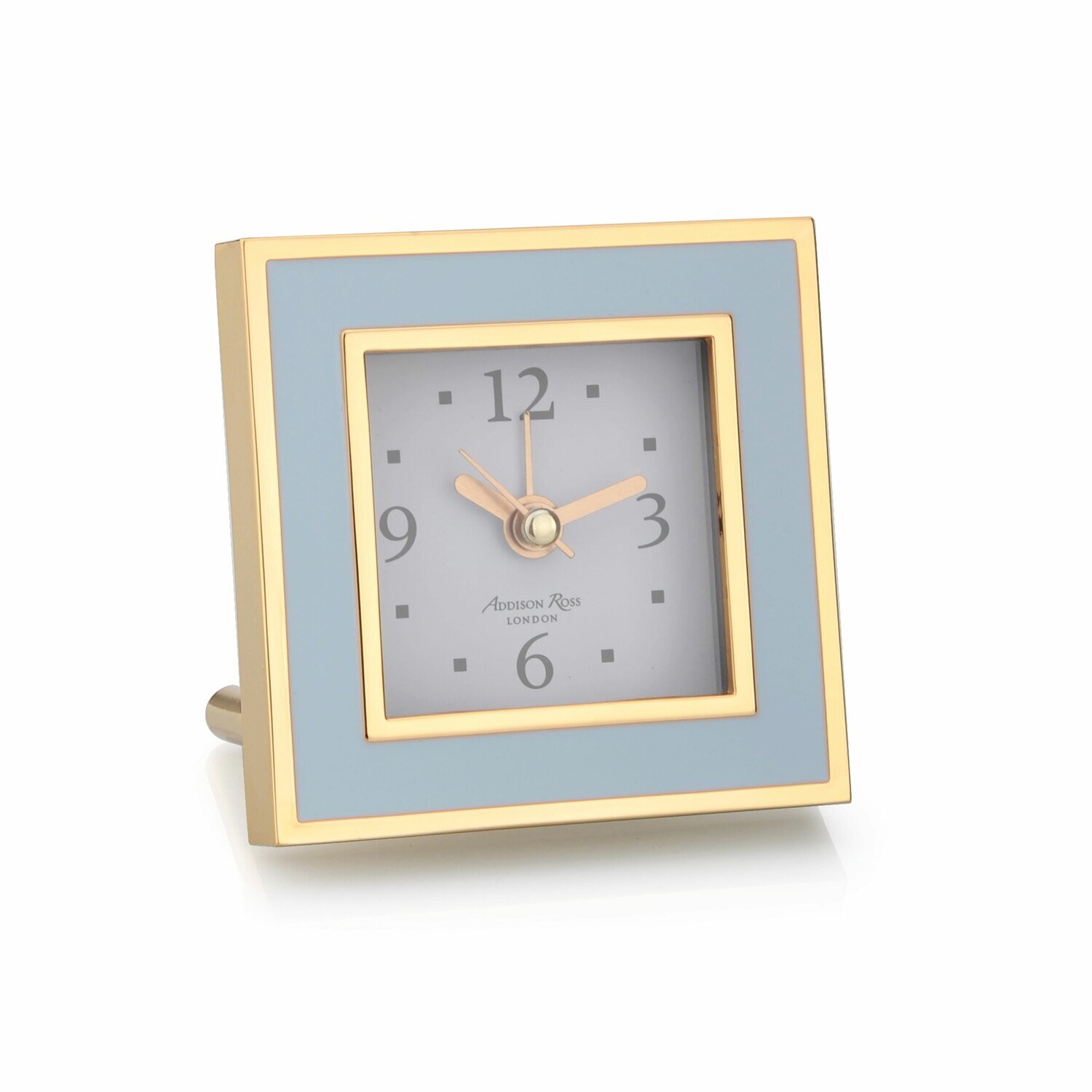 Addison Ross Square Clock Powder Blue &amp; Gold Picture Frame e-Gold Plating FR1022, MPN: FR1022, UPC/…