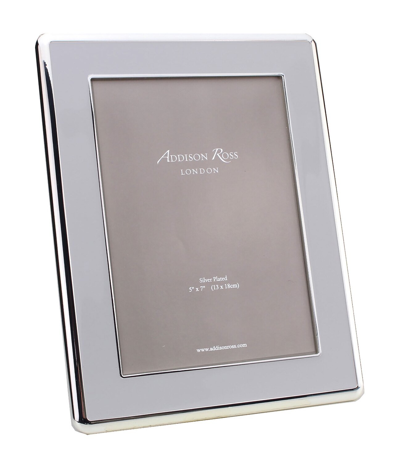 Addison Ross 8 x 10 Inch 30mm Silver &amp; Chiffon Picture Frame Silver FR6105, MPN: FR6105, UPC/EAN: 5…