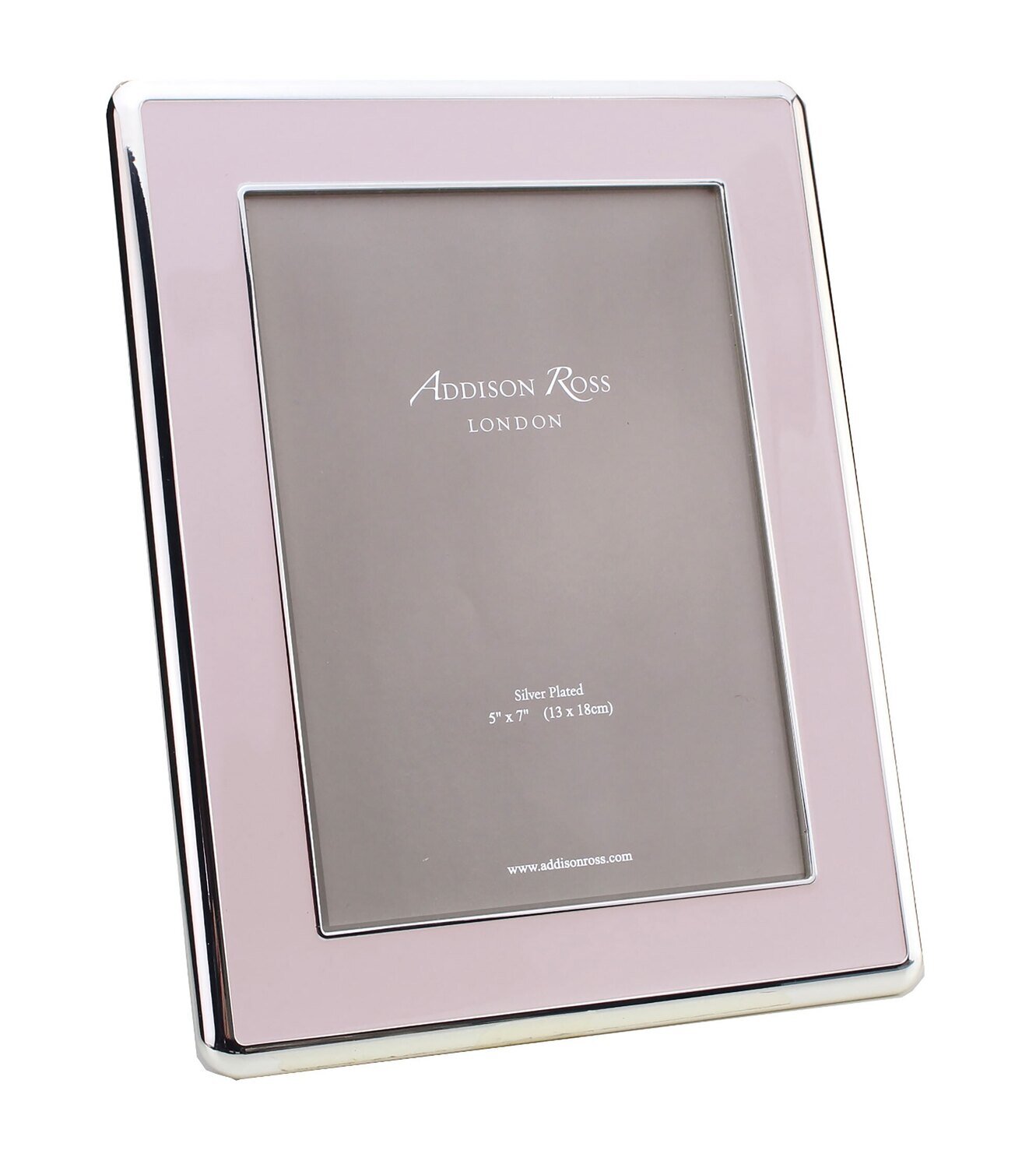 Addison Ross 8 x 10 Inch 30mm Silver &amp; Pale Pink Picture Frame Silver FR6120, MPN: FR6120, UPC/EAN:…