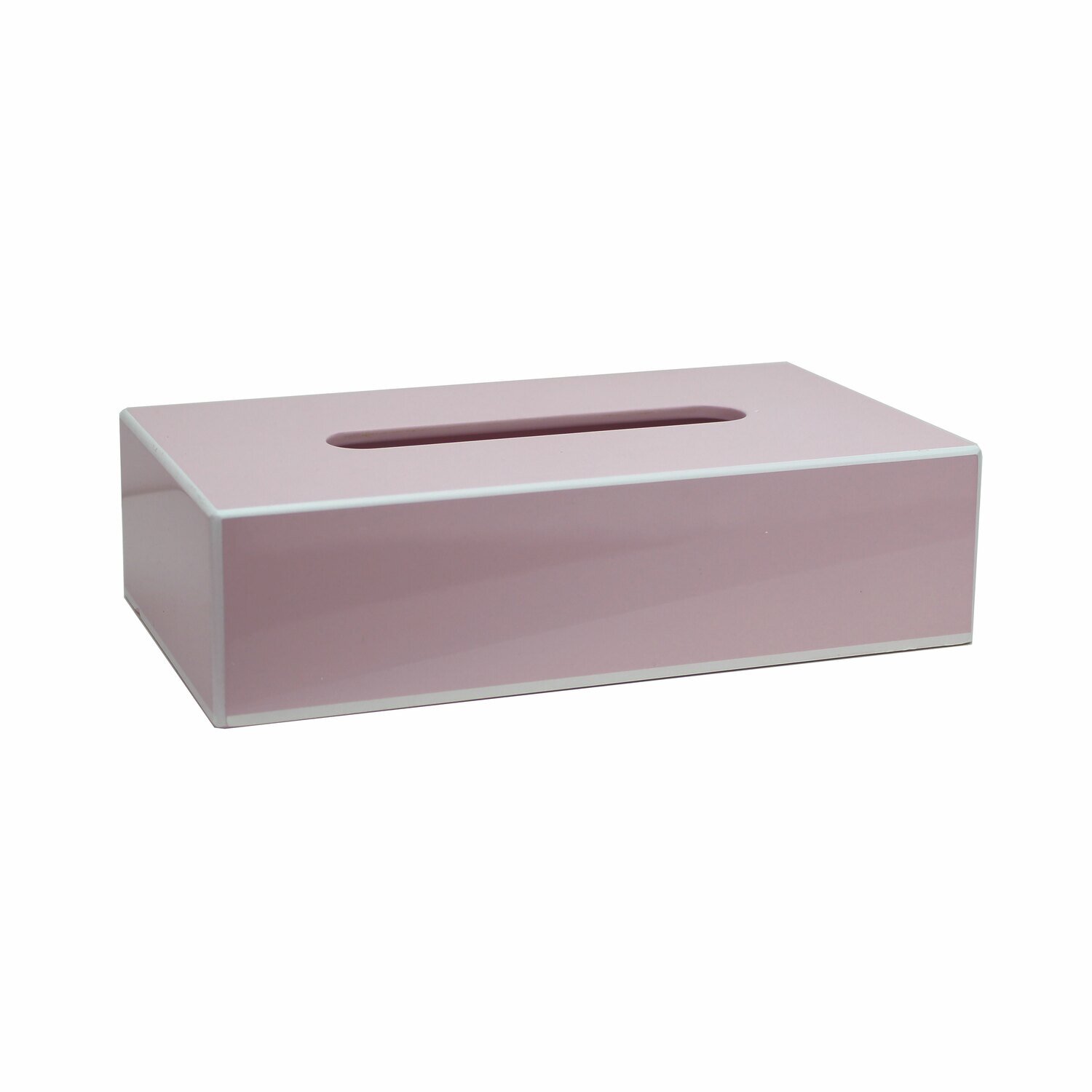 Addison Ross Tissue Box 10x4 Light Pink Lacquer TB2501
