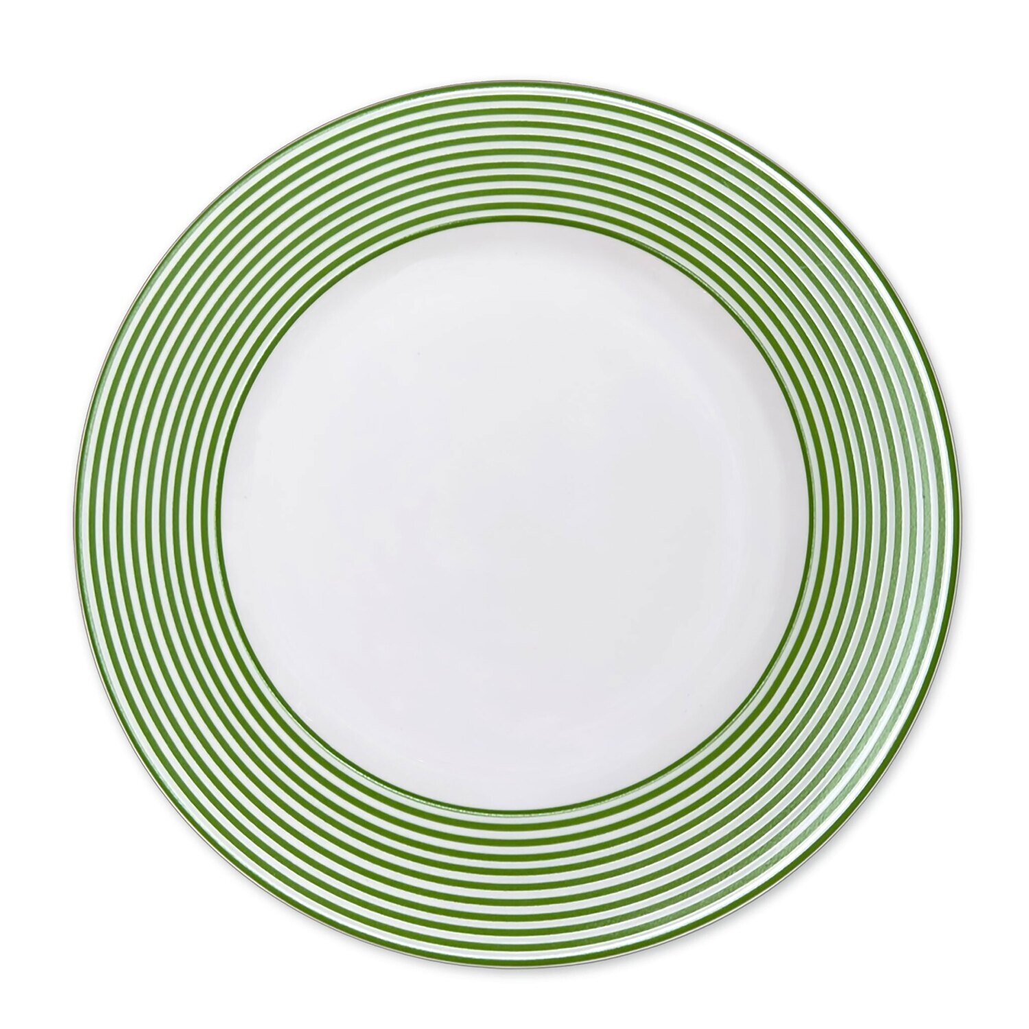 Caskata Newport Stripe Dinner Green DINA-502