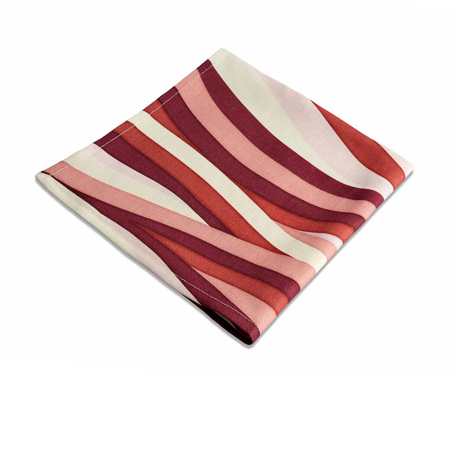 L&#39;Objet Linen Napkin 20x20 Inch Set of 4 Landscape Pink LN6311, MPN: LN6311, 810009645313