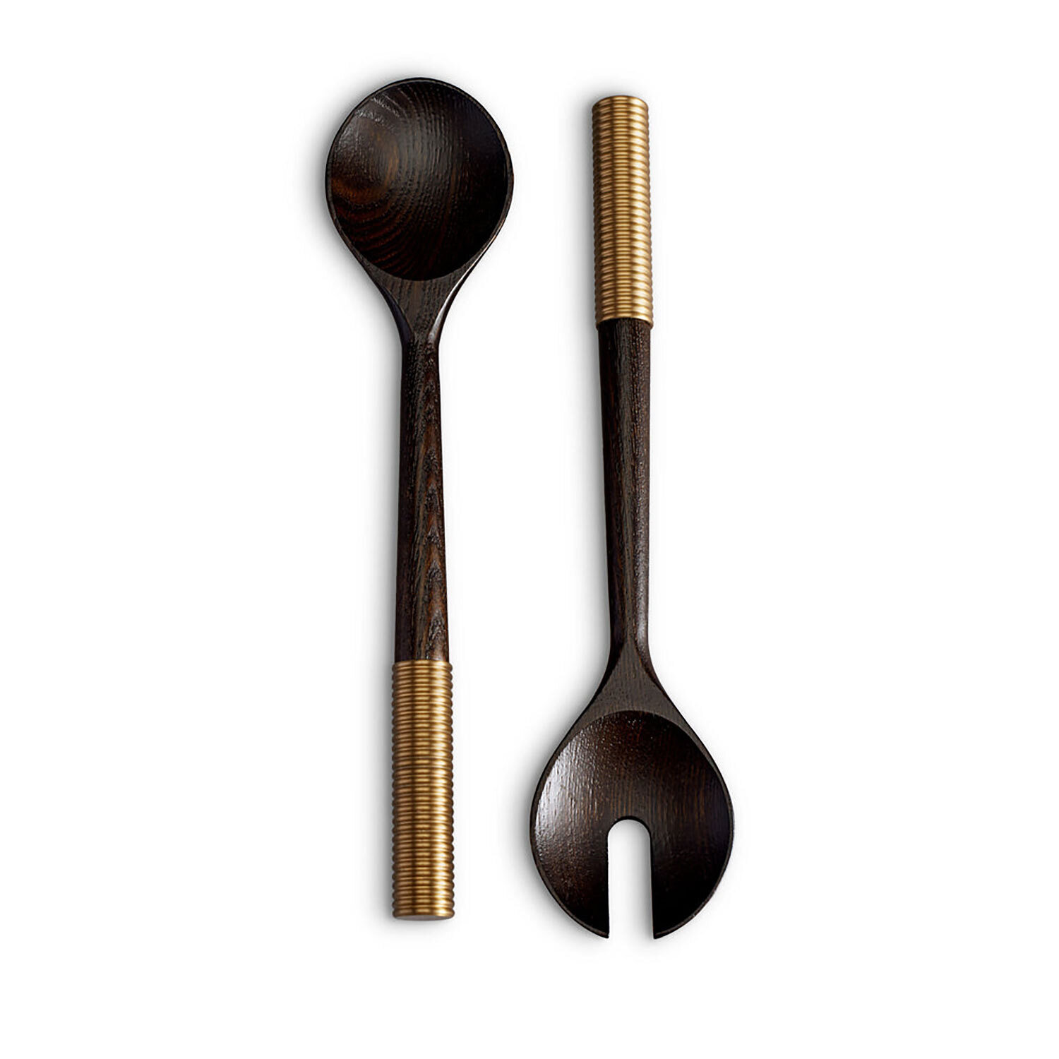 L&#39;Objet Alhambra Wooden Salad Servers Smoked Ash AH104, MPN: AH104, 810009645535
