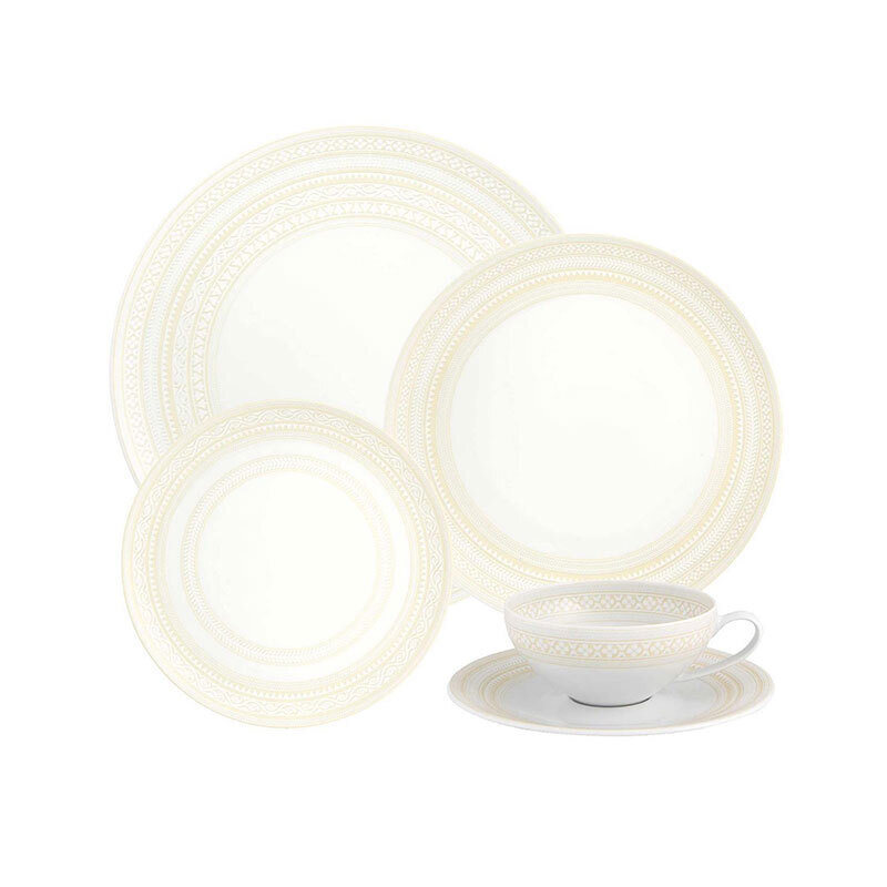 Vista Alegre Ivory 5 Piece Place Setting 21136643