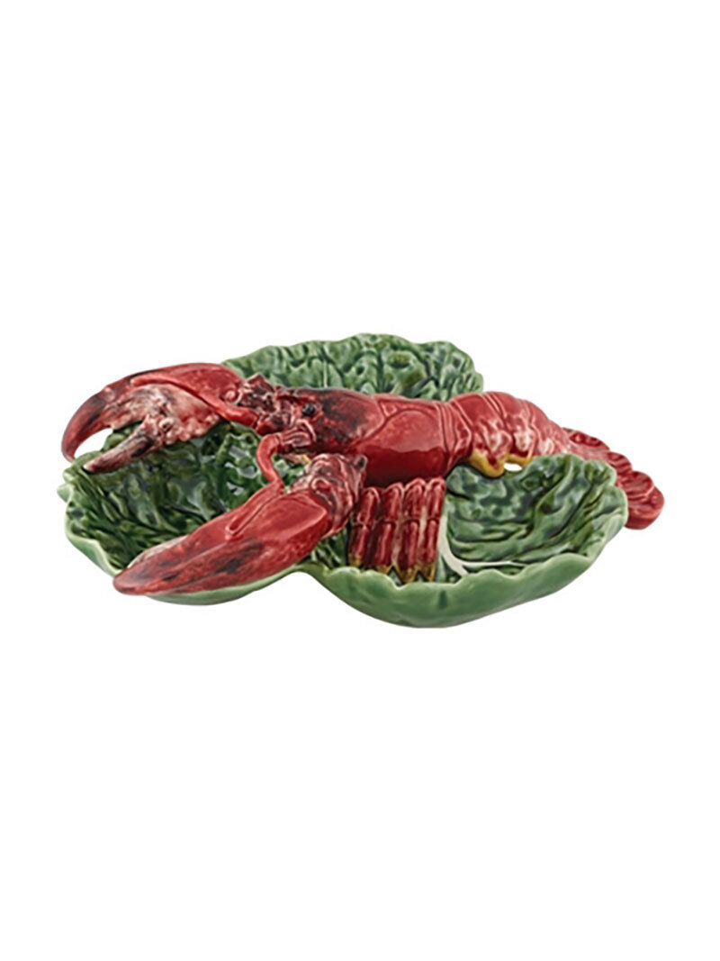 Bordallo Pinheiro Cabbage With Lobsters Large Apetizer Plate 65003016, MPN: 65003016,