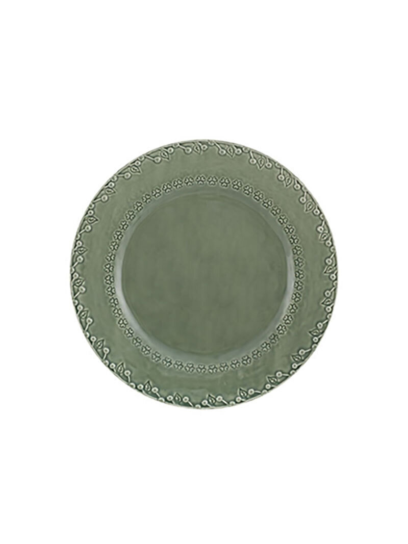 Bordallo Pinheiro Flora Greyish Green Dinner Plate 65030183, MPN: 65030183, 5600413628775